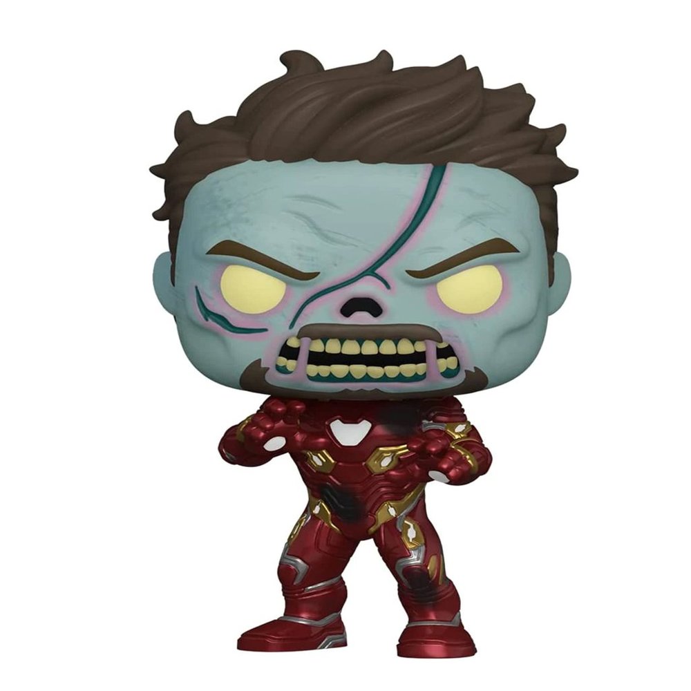 Funko Iron Man Collectible Vinyl Bobblehead- Pop! Marvel: What If? Zombie 944